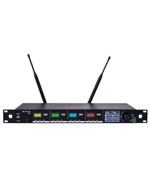 Citronic TU4 Σύστημα Ασύρματου Μικροφώνου UHF με Δυνατότητα Συντονισμού Quad PLL