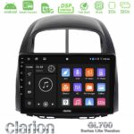 Clarion GL700 Lite Series 8Core Android ClarionOS 2+32GB Daihatsu Sirion/Subaru Justy Navigation Multimedia Tablet 10" Με Carplay & Android Auto
