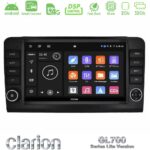 Clarion GL700 Lite Series 8Core Android ClarionOS 2+32GB Mercedes ML/GL Class W164 2006-2011 Navigation Multimedia Tablet 9" Με Carplay & Android Auto (OEM Look)
