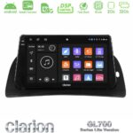 Clarion GL700 Lite Series 8Core Android ClarionOS 2+32GB Renault Kangoo 2013-2018 Navigation Multimedia Tablet 9" Με Carplay & Android Auto