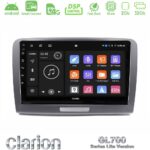 Clarion GL700 Lite Series 8Core Android ClarionOS 2+32GB Skoda Superb 2008-2015 Navigation Multimedia Tablet 9" Με Carplay & Android Auto