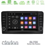 Clarion GL700 Lite Series 8Core Android ClarionOS 6+128GB Mercedes ML/GL Class W164 2006-2011 Navigation Multimedia Tablet 9" Με Carplay & Android Auto (OEM Look)