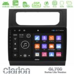 Clarion GL700 Lite Series 8Core Android ClarionOS 6+128GB VW Touran 2011-2015 Navigation Multimedia Tablet 10" Με Carplay & Android Auto