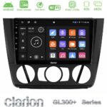 Clarion GL300+ Series 4Core Android ClarionOS 4+64GB  BMW 1Series  E81/E82/E87/E88 (MANUAL A/C) Navigation Multimedia Tablet 9"