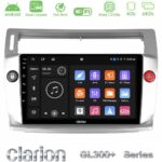 Clarion GL300+ Series 4Core Android ClarionOS 4+64GB  Citroen C4 2004-2010 Navigation Multimedia Tablet 9"