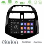 Clarion GL300+ Series 4Core Android ClarionOS 4+64GB  Chevrolet Spark 2009-2015 Navigation Multimedia Tablet 9"