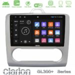 Clarion GL300+ Series 4Core Android ClarionOS 4+64GB  Ford Focus Auto AC Navigation Multimedia Tablet 9"