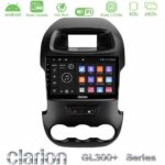 Clarion GL300+ Series 4Core Android ClarionOS 4+64GB  Ford Ranger 2012-2016 Navigation Multimedia Tablet 9"