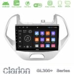 Clarion GL300+ Series 4Core Android ClarionOS 4+64GB Ford KA 2016-2020 Navigation Multimedia Tablet 9"