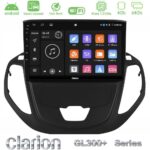 Clarion GL300+ Series 4Core Android ClarionOS 4+64GB  Ford Courier 2015-2023 Navigation Multimedia Tablet 9"