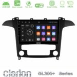 Clarion GL300+ Series 4Core Android ClarionOS 4+64GB  Ford S-Max 2006-2012 Navigation Multimedia Tablet 9"