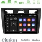 Clarion GL300+ Series 4Core Android ClarionOS 4+64GB  Ford Fiesta/Fusion Navigation Multimedia Tablet 9"