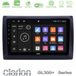 Clarion GL300+ Series 4Core Android ClarionOS 4+64GB  Fiat Stilo Navigation Multimedia Tablet 9"