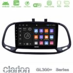Clarion GL300+ Series 4Core Android ClarionOS 4+64GB  Fiat Doblo 2015-2022 Navigation Multimedia Tablet 9"