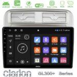 Clarion GL300+ Series 4Core Android ClarionOS 4+64GB  Fiat Grande Punto 2006-2011 Navigation Multimedia Tablet 9"