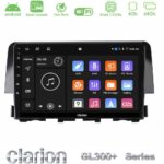 Clarion GL300+ Series 4Core Android ClarionOS 4+64GB  Honda Civic 2016-2020 Navigation Multimedia Tablet 9"