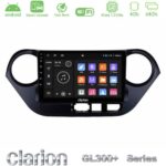 Clarion GL300+ Series 4Core Android ClarionOS 4+64GB  Hyundai i10 2014-2020 Navigation Multimedia Tablet 9"