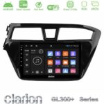 Clarion GL300+ Series 4Core Android ClarionOS 4+64GB  Hyundai i20 2014-2018 Navigation Multimedia Tablet 9"