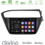 Clarion GL300+ Series 4Core Android ClarionOS 4+64GB Hyundai i20 2018-2020 RHD Navigation Multimedia Tablet 9"