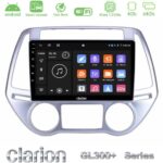 Clarion GL300+ Series 4Core Android ClarionOS 4+64GB  Hyundai i20 2012-2014 Navigation Multimedia Tablet 9"