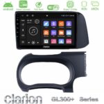 Clarion GL300+ Series 4Core Android ClarionOS 4+64GB  Hyundai i10 Navigation Multimedia Tablet 9"