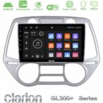 Clarion GL300+ Series 4Core Android ClarionOS 4+64GB  Hyundai i20 2009-2012 Auto A/C Navigation Multimedia Tablet 9"