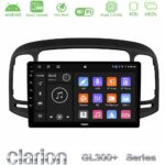 Clarion GL300+ Series 4Core Android ClarionOS 4+64GB  Hyundai Accent 2006-2011 Navigation Multimedia Tablet 9"