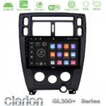Clarion GL300+ Series 4Core Android ClarionOS 4+64GB  Hyundai Tucson Navigation Multimedia Tablet 9"    (Μαύρο)