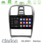 Clarion GL300+ Series 4Core Android ClarionOS 4+64GB Hyundai Sonata 2001-2005 Navigation Multimedia Tablet 9"