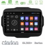 Clarion GL300+ Series 4Core Android ClarionOS 4+64GB  Jeep Renegade 2015-2019 Navigation Multimedia Tablet 9"