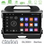 Clarion GL300+ Series 4Core Android ClarionOS 4+64GB  Kia Sportage Navigation Multimedia Tablet 9"