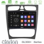 Clarion GL300+ Series 4Core Android ClarionOS 4+64GB  Mercedes C Class (W203) Navigation Multimedia Tablet 9"