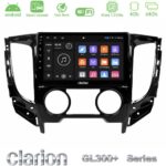 Clarion GL300+ Series 4Core Android ClarionOS 4+64GB  Mitsubishi L200 2016-> amp; Fiat Fullback (Manual A/C) Navigation Multimedia Tablet 9"