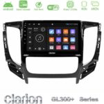 Clarion GL300+ Series 4Core Android ClarionOS 4+64GB  Mitsubishi L200 2016-> amp; Fiat Fullback (Auto A/C) Navigation Multimedia Tablet 9"