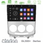 Clarion GL300+ Series 4Core Android ClarionOS 4+64GB  Mazda 5 2004-2010 Navigation Multimedia Tablet 9"
