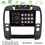 Clarion GL300+ Series 4Core Android ClarionOS 4+64GB  Nissan Navara Navigation Multimedia Tablet 9"