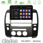 Clarion GL300+ Series 4Core Android ClarionOS 4+64GB   Nissan Navara D40 2006-2012 (με εργ.οθόνη) Navigation Multimedia Tablet 9"