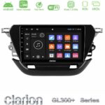Clarion GL300+ Series 4Core Android ClarionOS 4+64GB  Opel Corsa F 2019-2023 Navigation Multimedia Tablet 9"