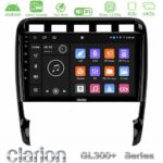 Clarion GL300+ Series 4Core Android ClarionOS 4+64GB  Porsche Cayenne 2003-2010 Navigation Multimedia Tablet 9"
