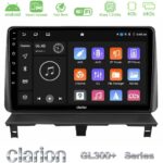 Clarion GL300+ Series 4Core Android ClarionOS 4+64GB Peugeot Partner / Citroën Berlingo 2002-2008 Navigation Multimedia Tablet 9"
