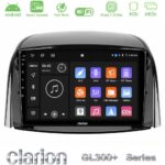Clarion GL300+ Series 4Core Android ClarionOS 4+64GB  Renault Koleos 2007-2015 Navigation Multimedia Tablet 9"