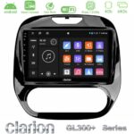 Clarion GL300+ Series 4Core Android ClarionOS 4+64GB  Renault Captur 2013-2019 (Manual AC) Navigation Multimedia Tablet 9"