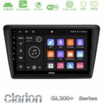 Clarion GL300+ Series 4Core Android ClarionOS 4+64GB  Skoda Rapid 2013-2017 Navigation Multimedia Tablet 9"