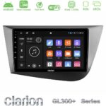 Clarion GL300+ Series 4Core Android ClarionOS 4+64GB  Seat Leon Navigation Multimedia Tablet 9"