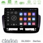 Clarion GL300+ Series 4Core Android ClarionOS 4+64GB  Seat Ibiza 2012-2015 Navigation Multimedia Tablet 9"   (Piano Black)