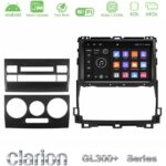 Clarion GL300+ Series 4Core Android ClarionOS 4+64GB  Toyota Land Cruiser J120 2002-2009 Navigation Multimedia Tablet 9"