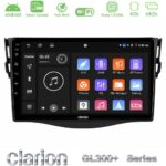 Clarion GL300+ Series 4Core Android ClarionOS 4+64GB  Toyota RAV4 Navigation Multimedia Tablet 9"