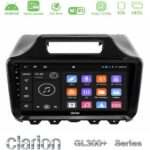 Clarion GL300+ Series 4Core Android ClarionOS 4+64GB  Toyota iQ 2008 – 2015 Navigation Multimedia Tablet 9"