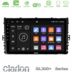 Clarion GL300+ Series 4Core Android ClarionOS 4+64GB  VW MQB 2017-> Navigation Multimedia Tablet 9"