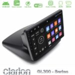 Clarion GL300 Series 4Core Android ClarionOS 2+32GB Fiat Doblo 2002-2009 Navigation Multimedia Tablet 10" Με Carplay & Android Auto